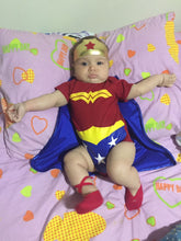 Cargar imagen en el visor de la galería, disfraz mujer maravilla bebé