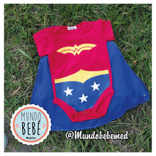 Cargar imagen en el visor de la galería, disfraz mujer maravilla bebé