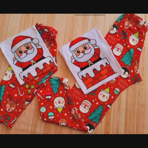 Pijamas familiares navideñas