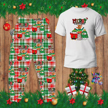 Cargar imagen en el visor de la galería, Pijamas familiares navideñas