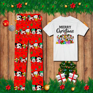 Pijamas familiares navideñas