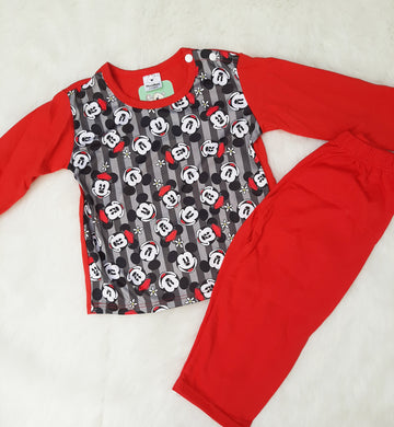 Pijama Mickey roja