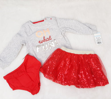 Conjunto Rojo niña