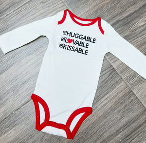 Mameluco Blanco y Rojo