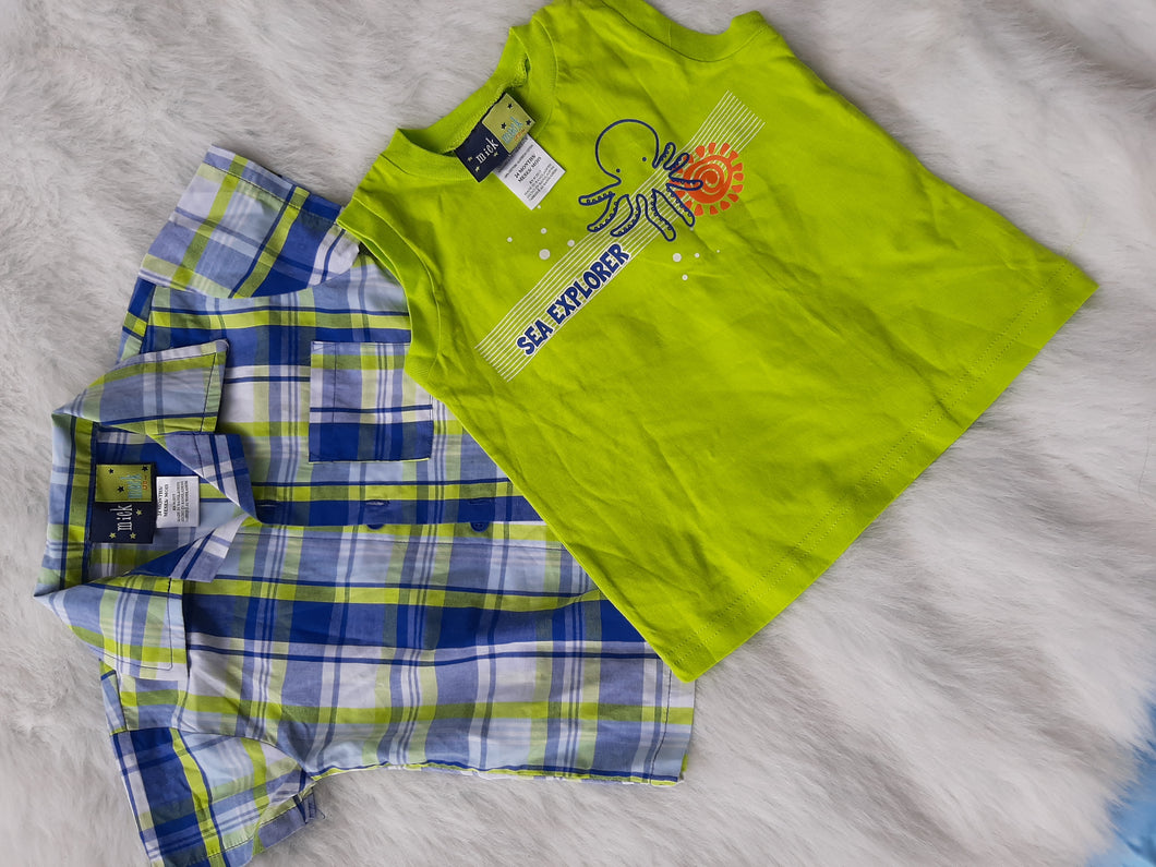 Set 2 camisas niño