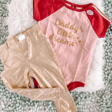 Conjunto escrachado niña