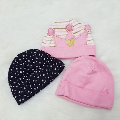 Gorros niña x3