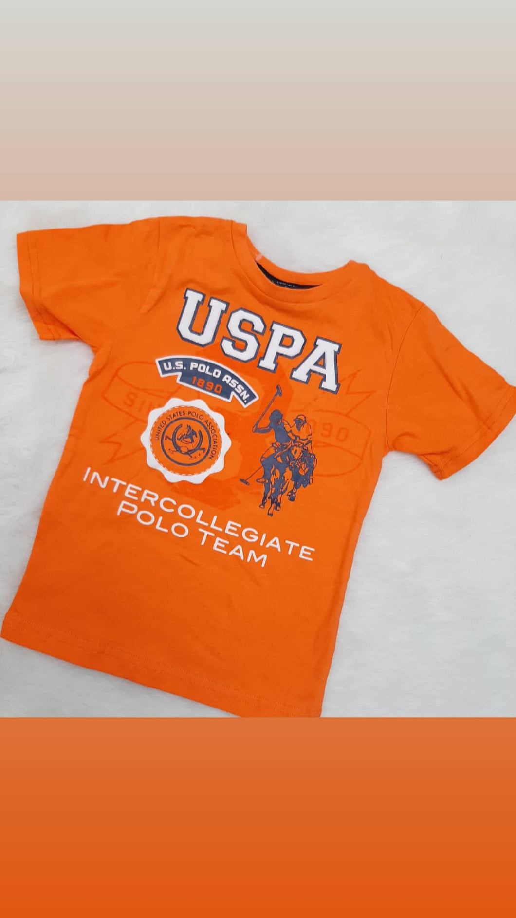 Camiseta naranjada