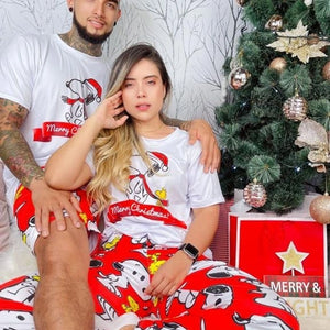 Pijamas familiares navideñas
