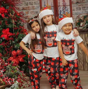 Pijamas familiares navideñas