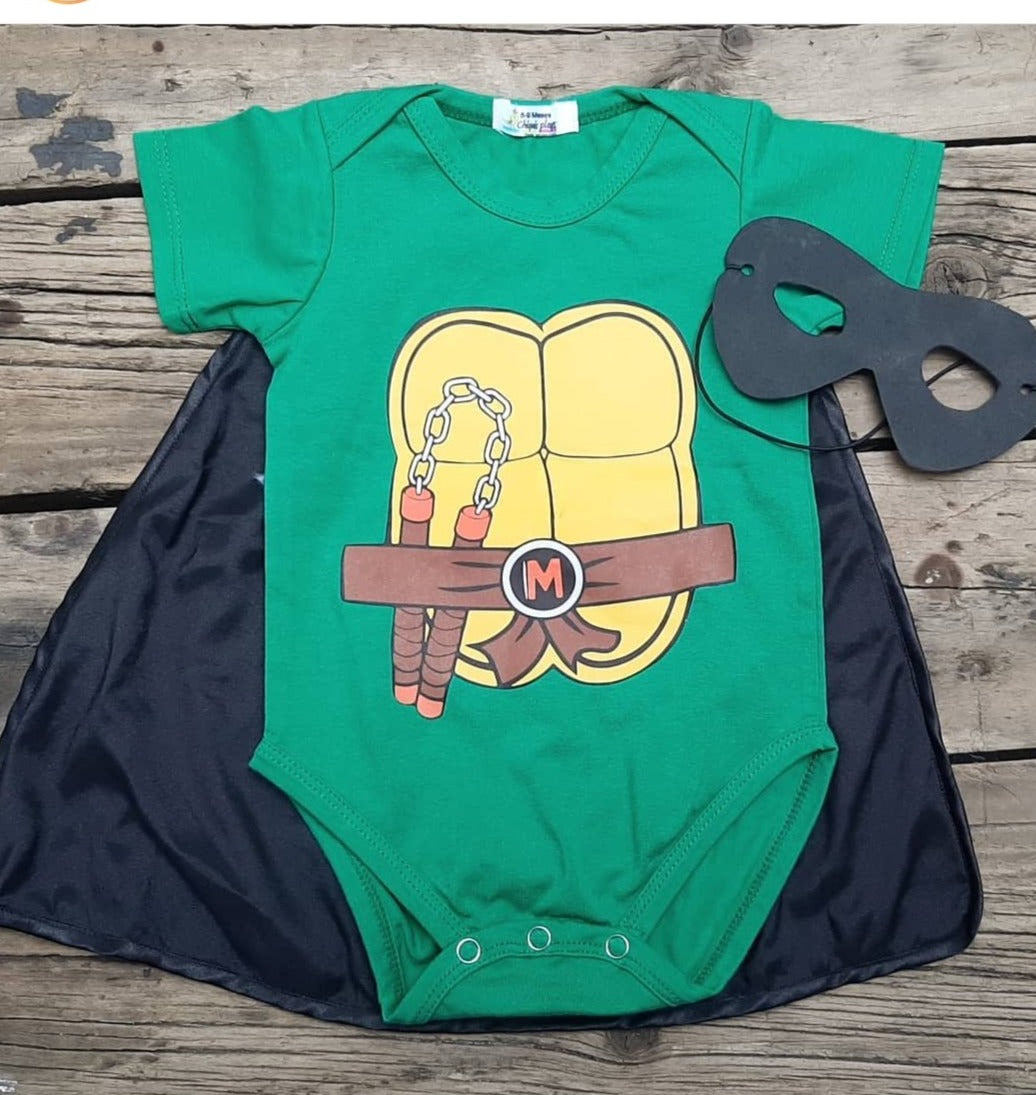 Disfraz tortuga ninja bebé